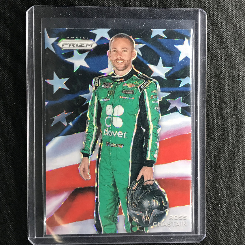 2021 Prizm Racing ROSS CHASTAIN USA Flag SP #20