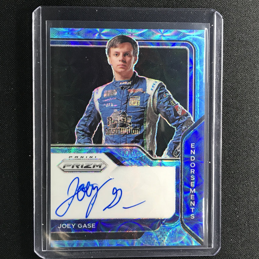 2021 Prizm Racing Joey Gase Endoresments Auto Carolina Blue Scope 34/75