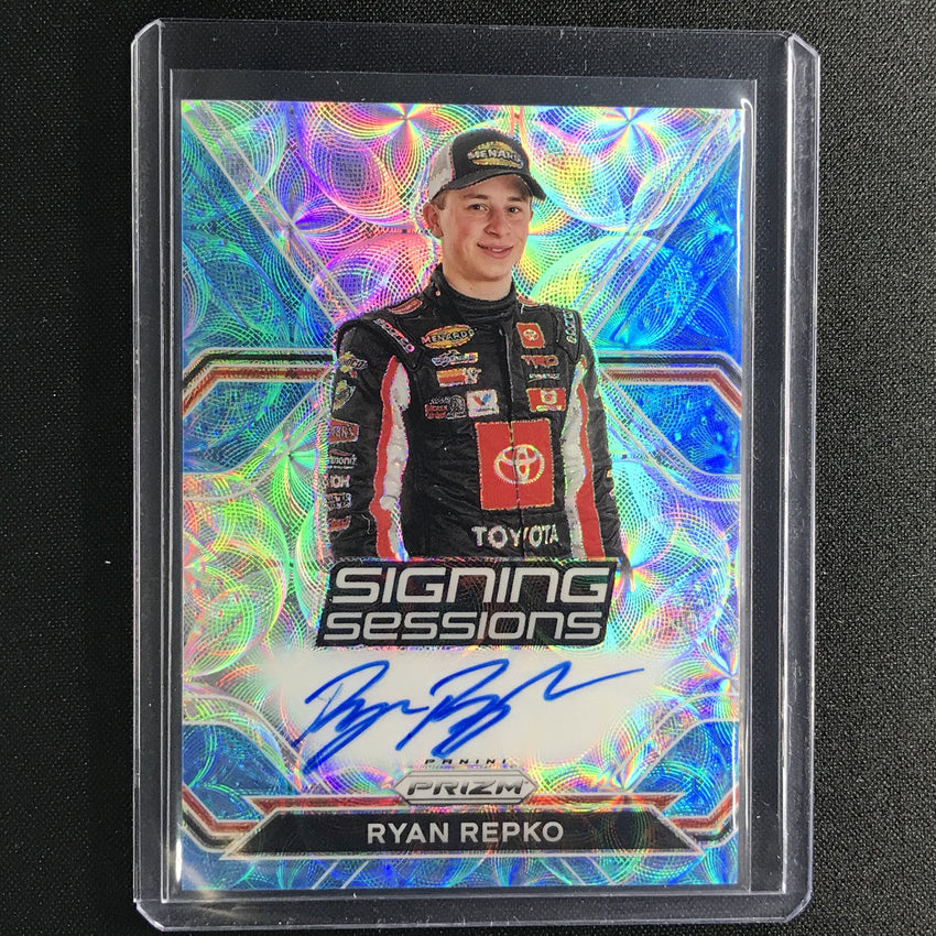 2021 Prizm Racing Ryan Repko Signing Sessions Auto Carolina Blue Scope 65/75