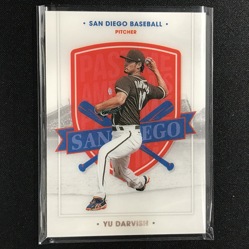 2021 Chronicles Yu Darvish Americas Pastime Base No 18