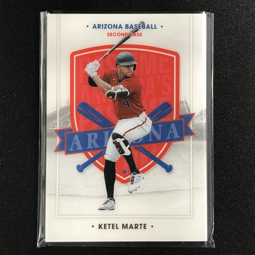 2021 Chronicles Ketel Marte Americas Pastime Base No 53