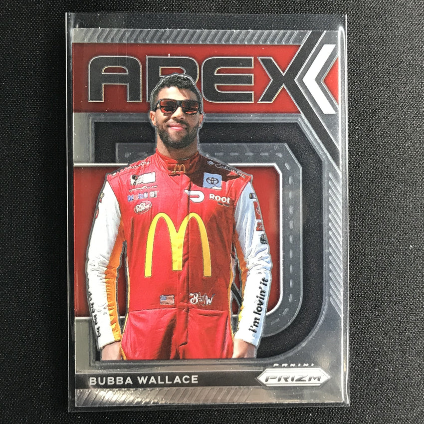 2021 Prizm Racing BUBBA WALLACE Apex Base #12