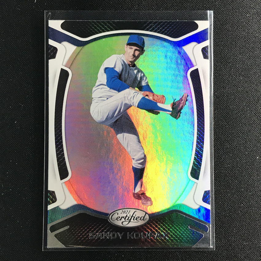 2021 Chronicles SANDY KOUFAX Certified Base #7
