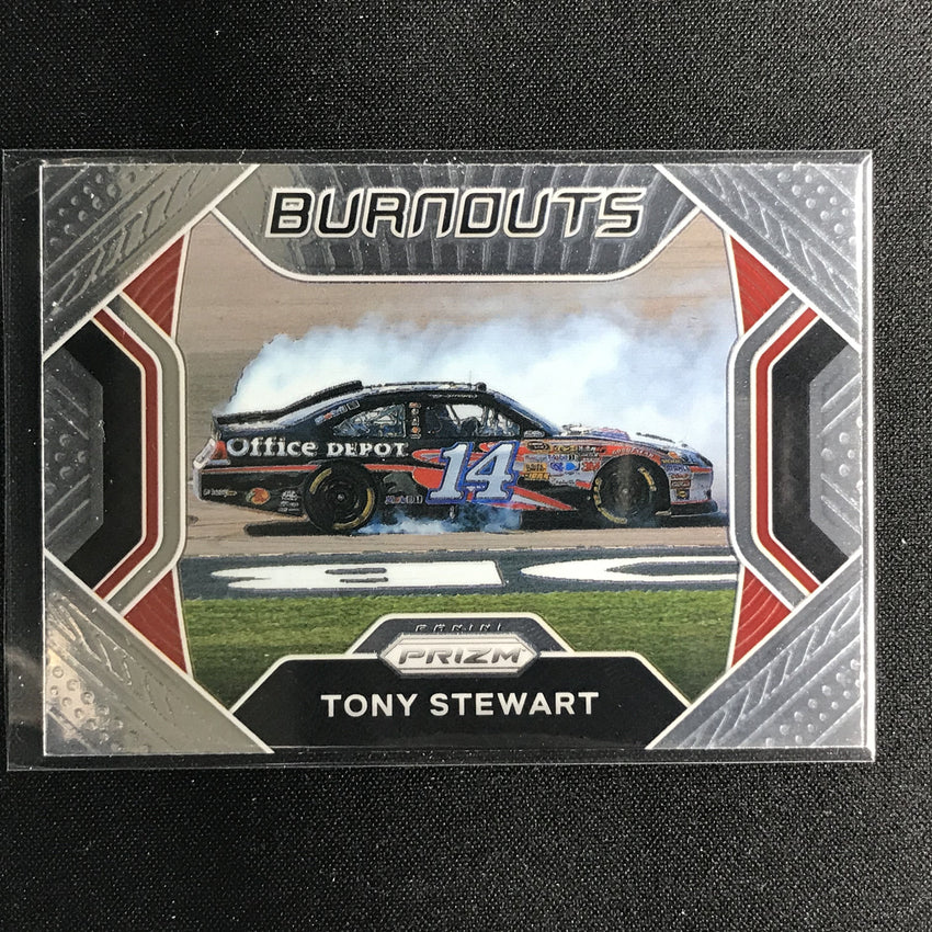 2021 Prizm Racing Tony Stewart Burnouts Base No 1
