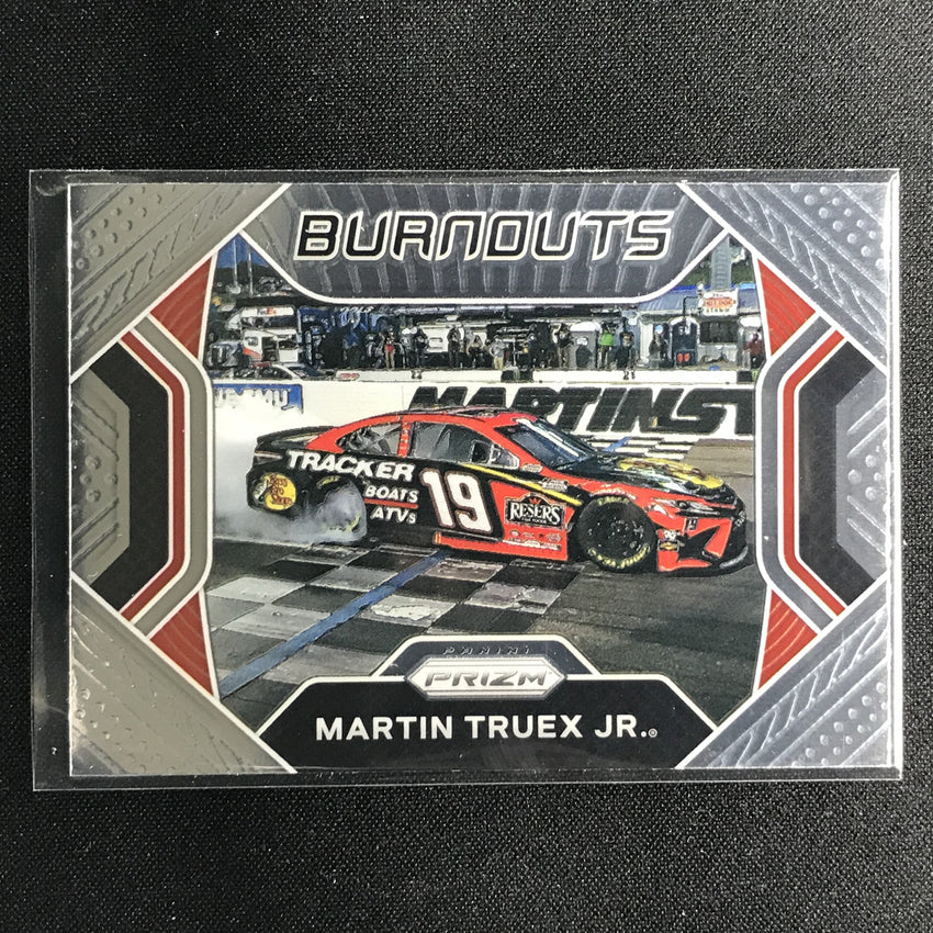 2021 Prizm Racing Martin Truex Jr. Burnouts Base No 8