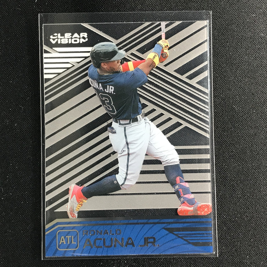 2021 Chronicles Ronald Acuna Jr. Clear Vision Base No 6