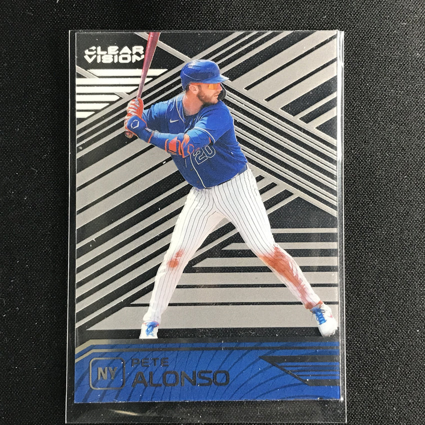 2021 Chronicles PETE ALONSO Clear Vision Base #17