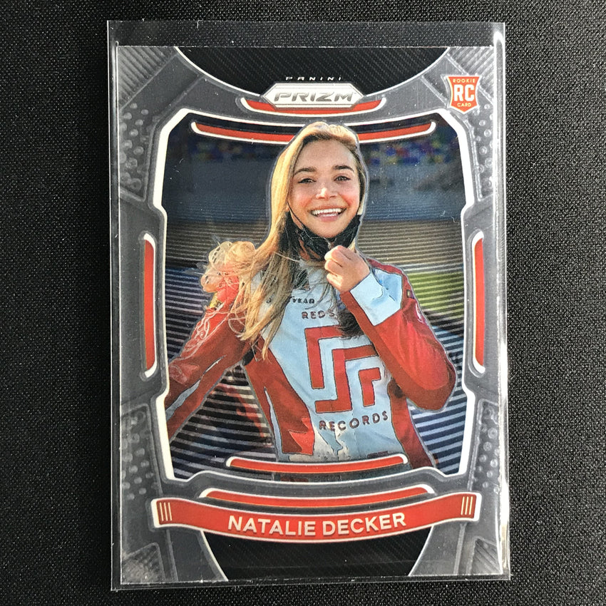 2021 Prizm Racing NATALIE DECKER Rookie Variation Base #60