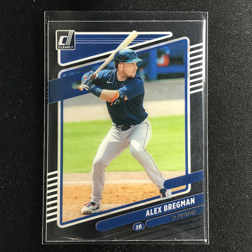 2021 Chronicles ALEX BREGMAN Clearly Donruss Base #1