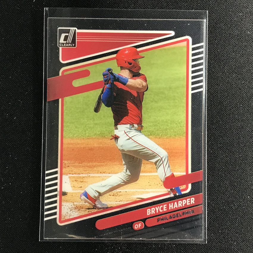 2021 Chronicles BRYCE HARPER Clearly Donruss Base #8