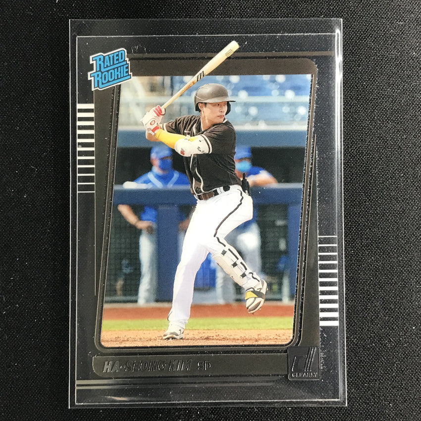2021 Chronicles Ha-seong Kim Clearly Donruss Rated Rookie Base No 14