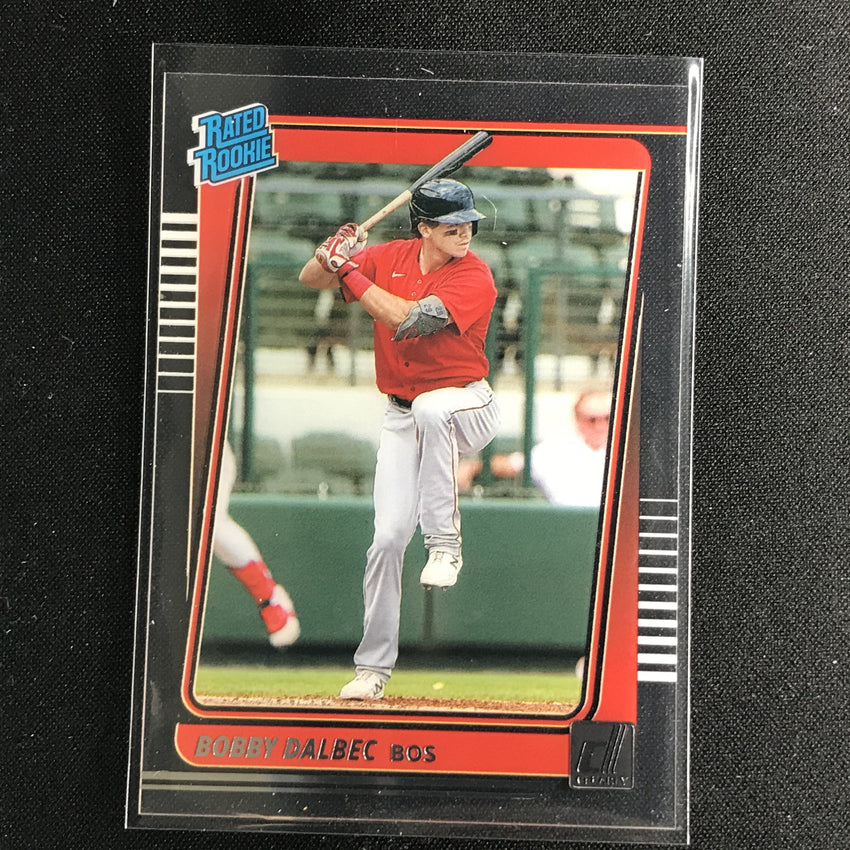 2021 Chronicles BOBBY DALBEC Clearly Donruss Rated Rookie Base #16