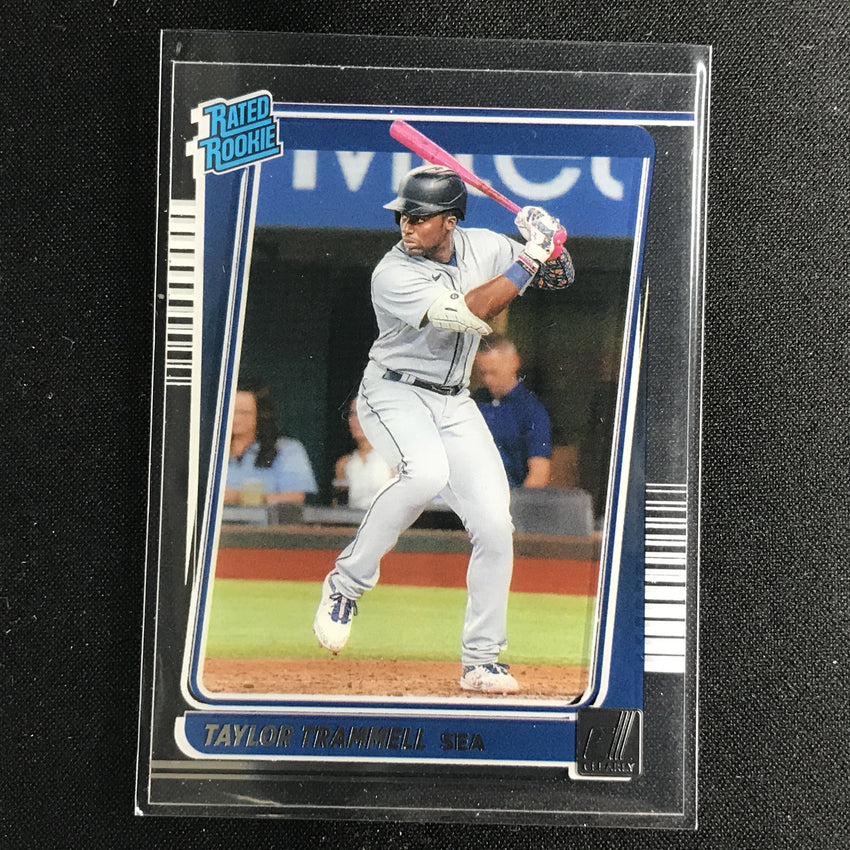 2021 Chronicles TAYLOR TRAMMELL Clearly Donruss Rated Rookie Base #19