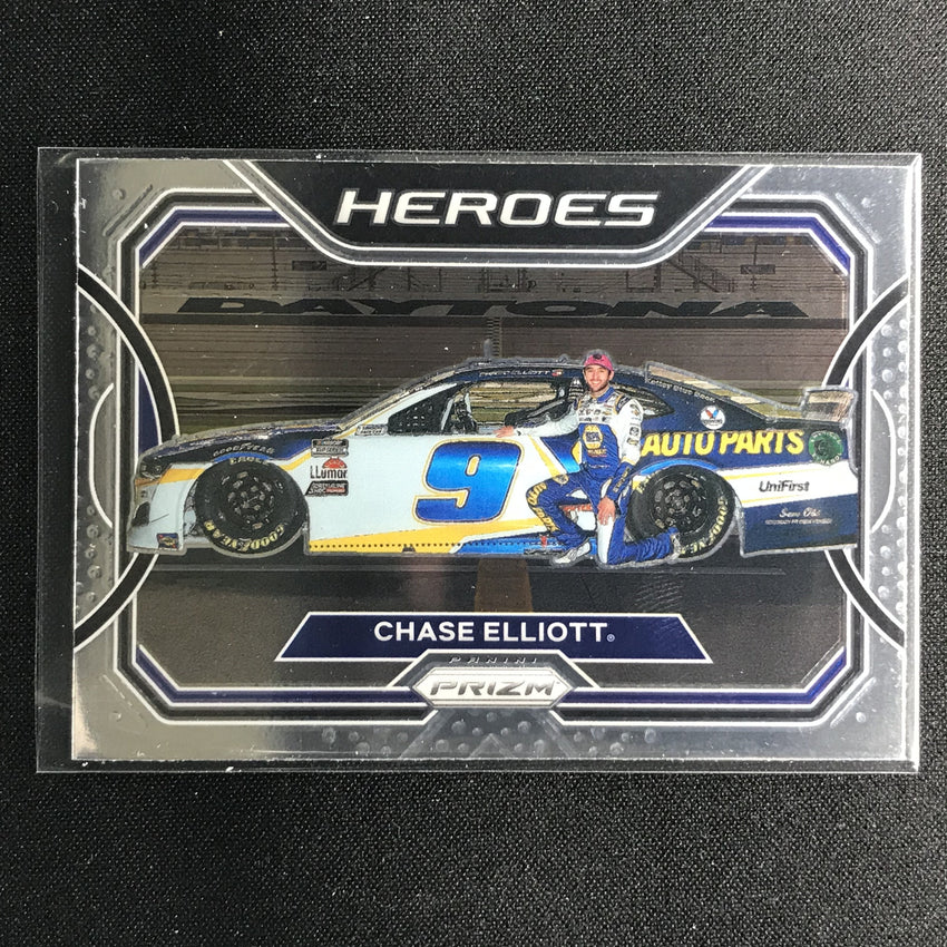 2021 Prizm Racing CHASE ELLIOTT Heroes Base #7