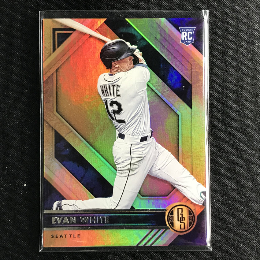 2021 Chronicles EVAN WHITE Gold Standard Rookie Base #5