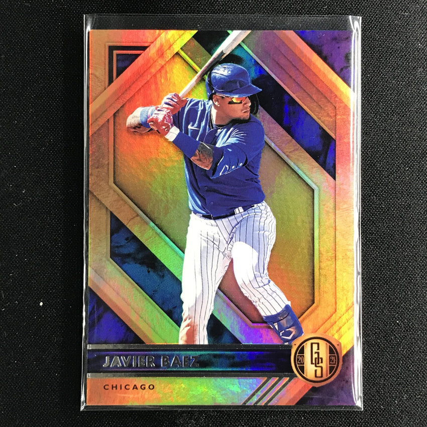 2021 Chronicles JAVIER BAEZ Gold Standard Base #20