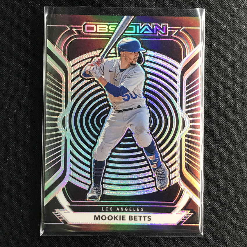 2021 Chronicles Mookie Betts Obsidian Base No 8