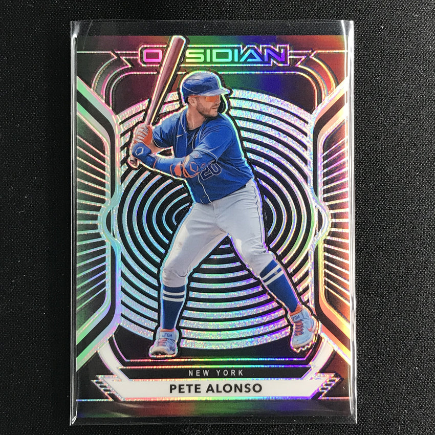 2021 Chronicles PETE ALONSO Obsidian Base #12