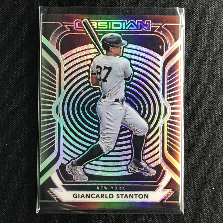 2021 Chronicles Giancarlo Stanton Obsidian Base No 14