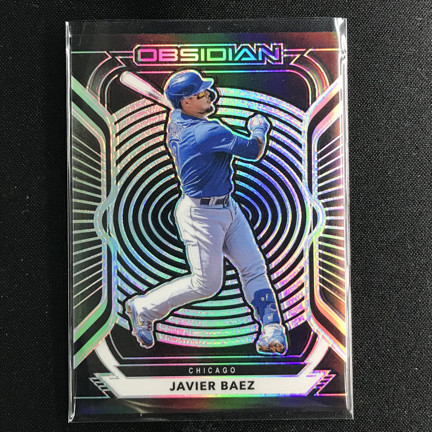 2021 Chronicles JAVIER BAEZ Obsidian Base #19