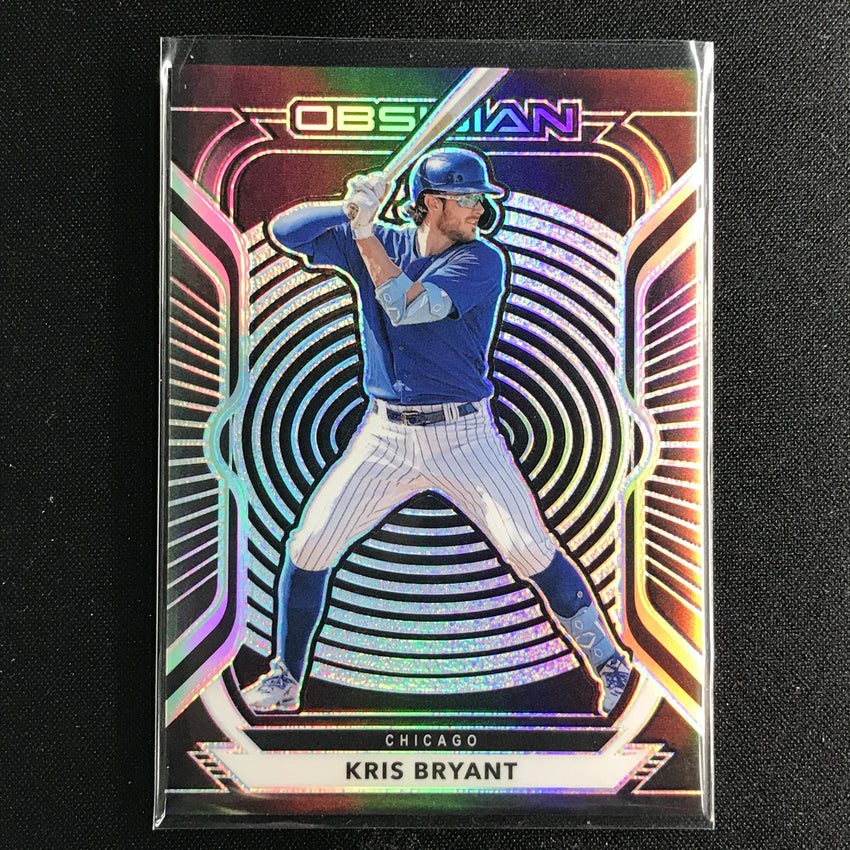 2021 Chronicles KRIS BRYANT Obsidian Base #42