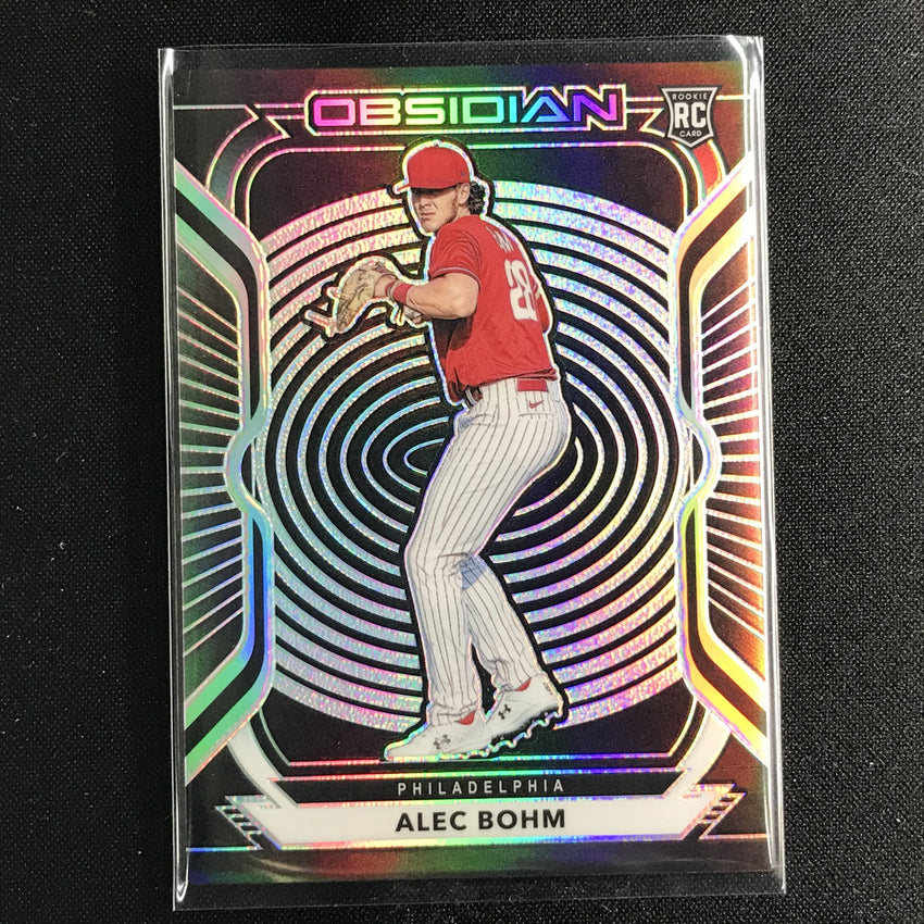 2021 Chronicles ALEC BOHM Obsidian Rookie Base #51