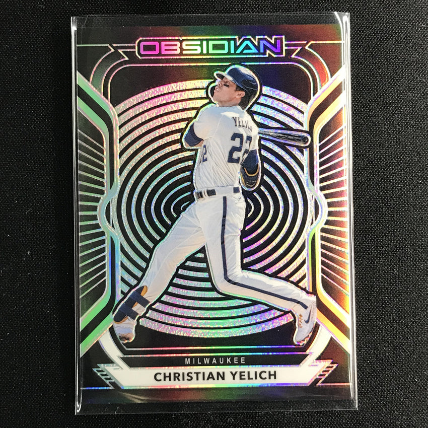 2021 Chronicles CHRISTIAN YELICH Obsidian Base #56