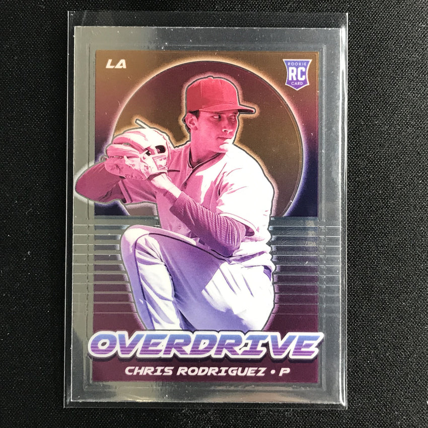 2021 Chronicles CHRIS RODRIGUEZ Overdrive Rookie Base #3