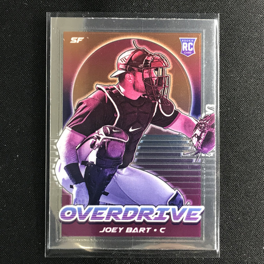 2021 Chronicles JOEY BART Overdrive Rookie Base #4