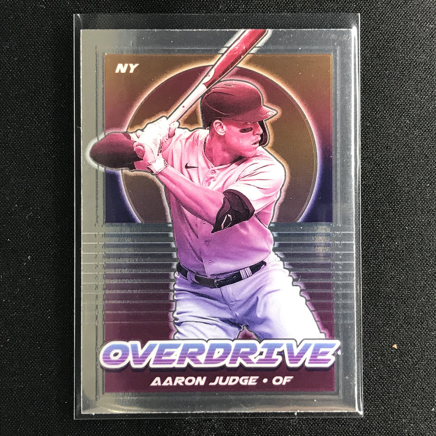 2021 Chronicles Aaron Judge Overdrive Base No 18