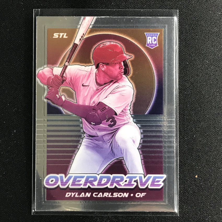 2021 Chronicles DYLAN CARLSON Overdrive Rookie Base #21