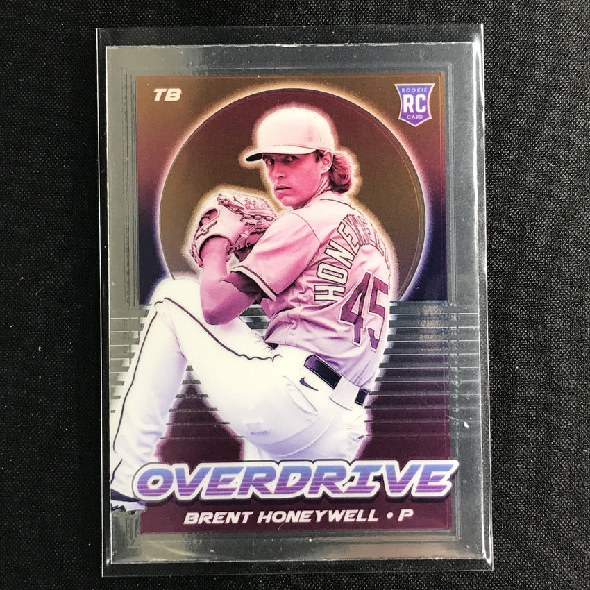 2021 Chronicles BRENT HONEYWELL Overdrive Rookie Base #25