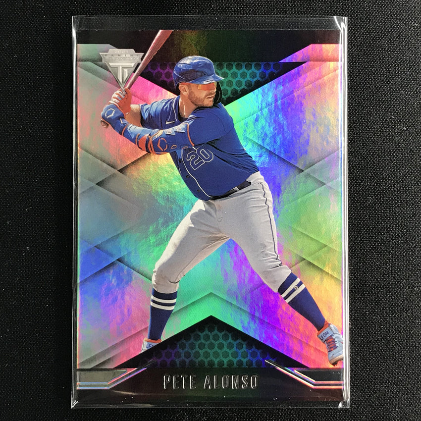 2021 Chronicles PETE ALONSO Titanium Base #3