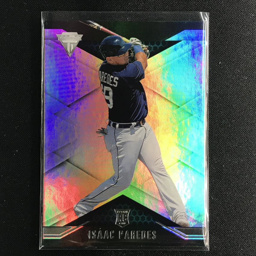 2021 Chronicles ISAAC PAREDES Titanium Rookie Base #20