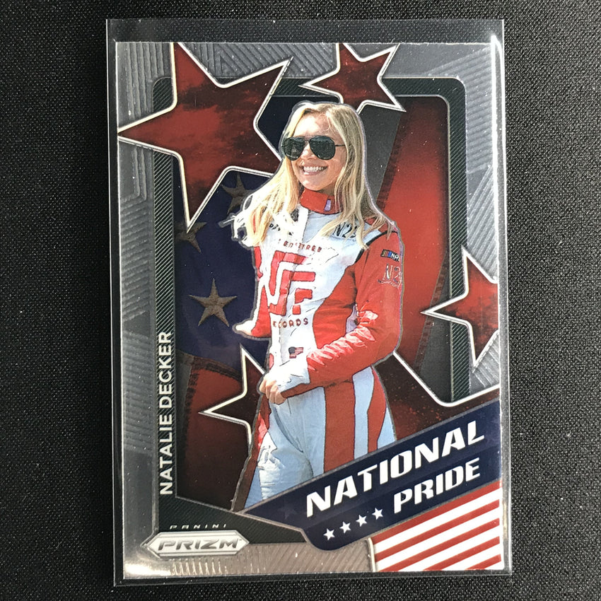 2021 Prizm Racing NATALIE DECKER National Pride Base #12