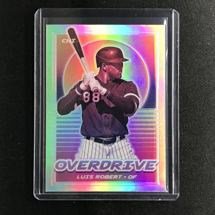 2021 Chronicles LUIS ROBERT Overdrive Silver Prizm #15