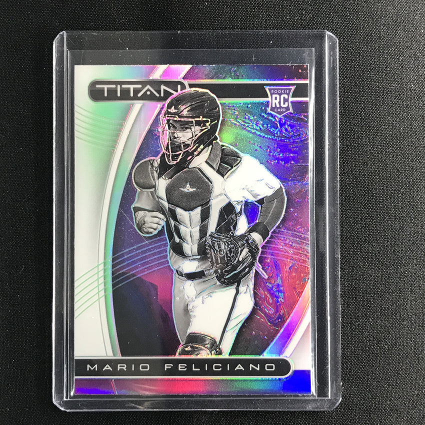 2021 Chronicles Mario Feliciano Titan Rookie Silver Prizm No 11