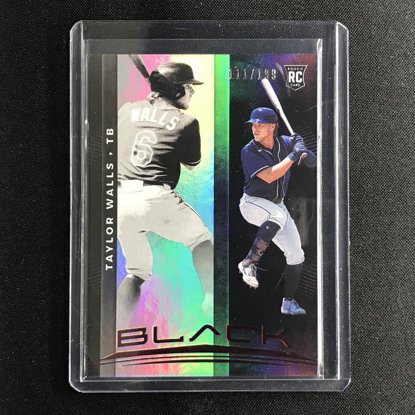 2021 Chronicles Taylor Walls Black Rookie Red 111/199