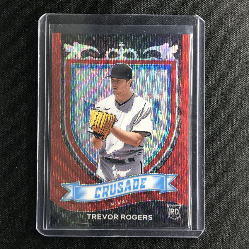 2021 Chronicles Trevor Rogers Crusade Rookie Ruby Wave 122/199