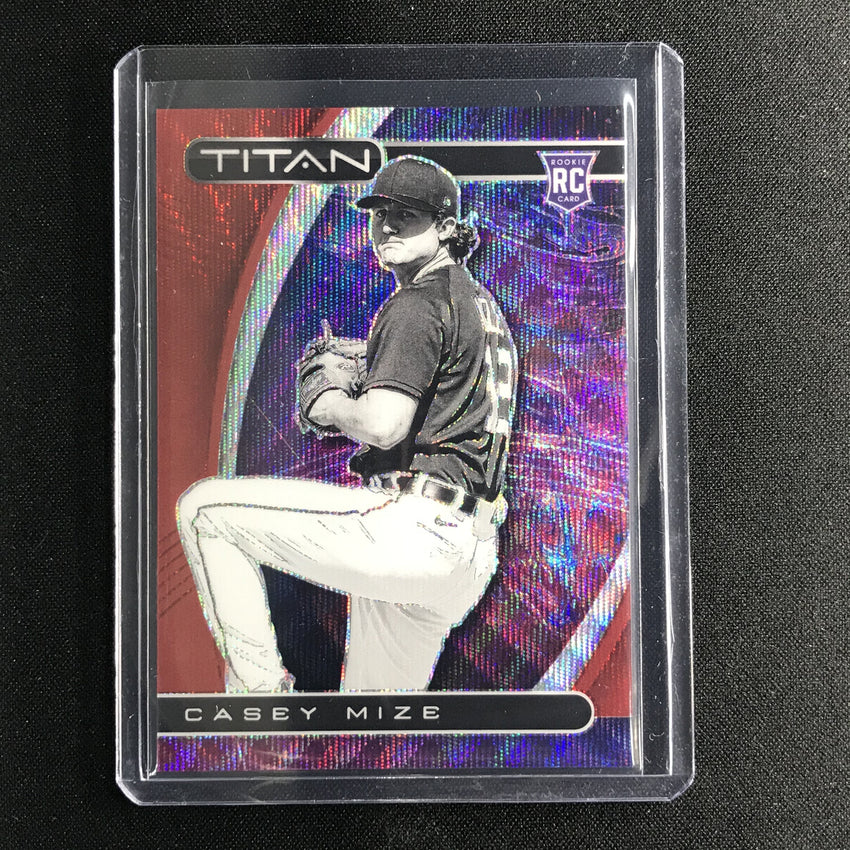 2021 Chronicles Casey Mize Titan Rookie Ruby Wave 82/199