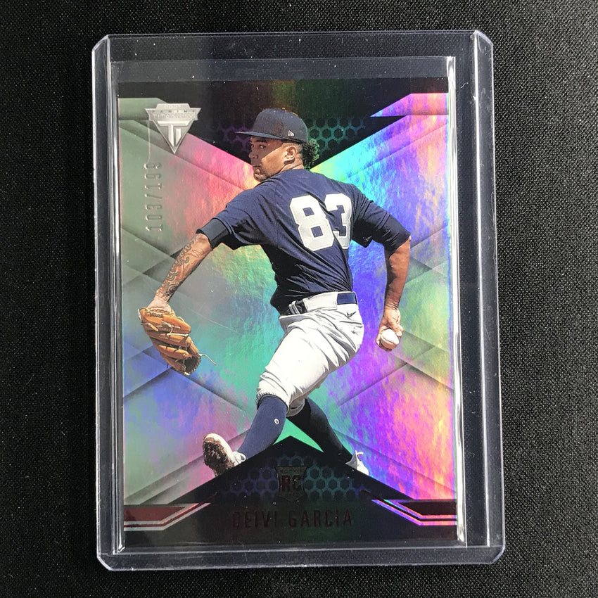 2021 Chronicles Deivi Garcia Titanium Rookie Red 103/199