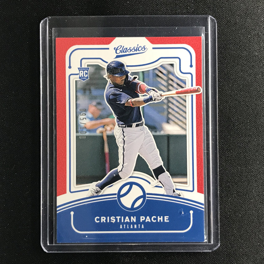 2021 Chronicles Cristian Pache Classics Rookie Red 95/100