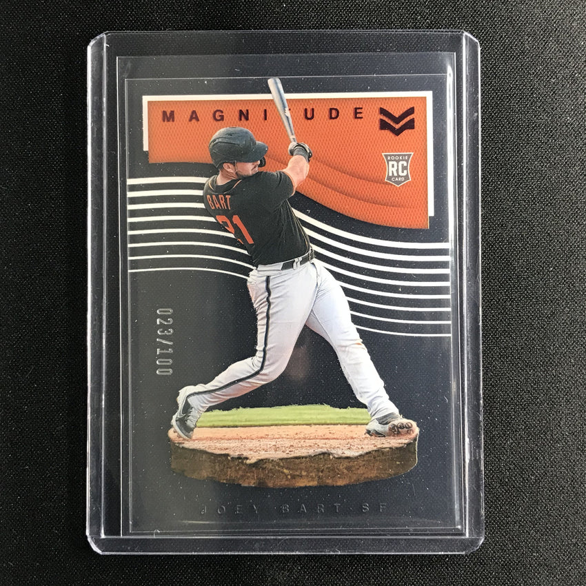 2021 Chronicles Joey Bart Magnitude Rookie Red 23/100
