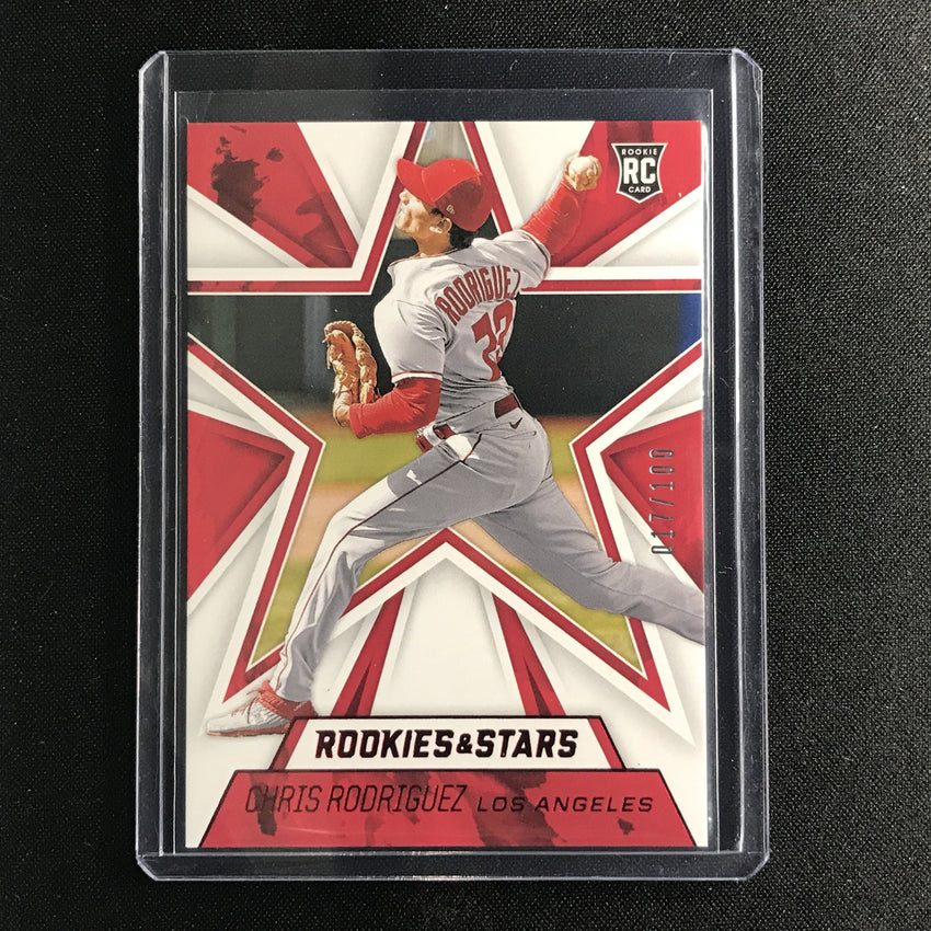 2021 Chronicles Chris Rodriguez Rookies And Stars Rookie Red 17/100