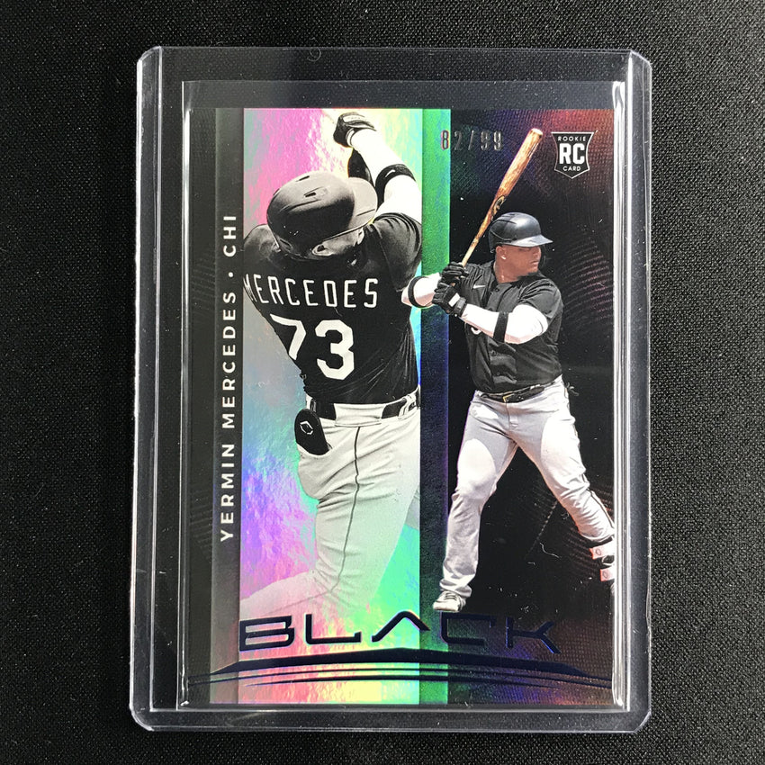 2021 Chronicles Yermin Mercedes Black Rookie Blue 82/99