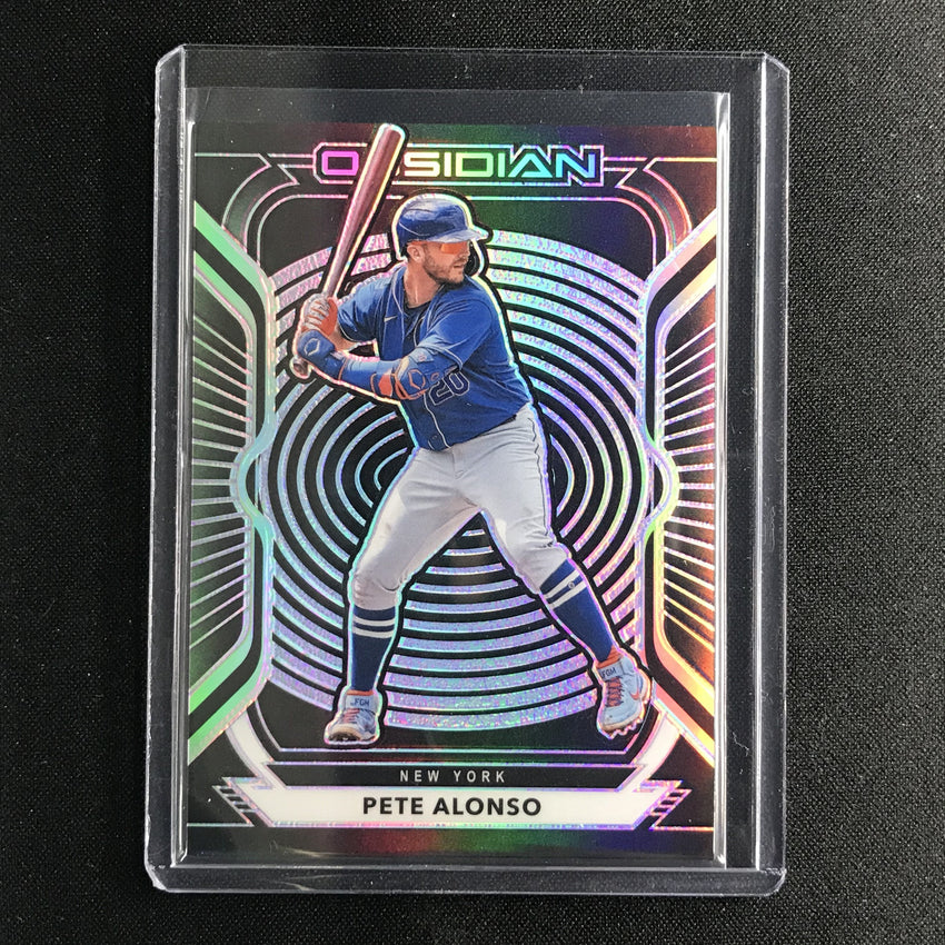 2021 Chronicles Pete Alonso Obsidian Electric Etch Purple 48/99