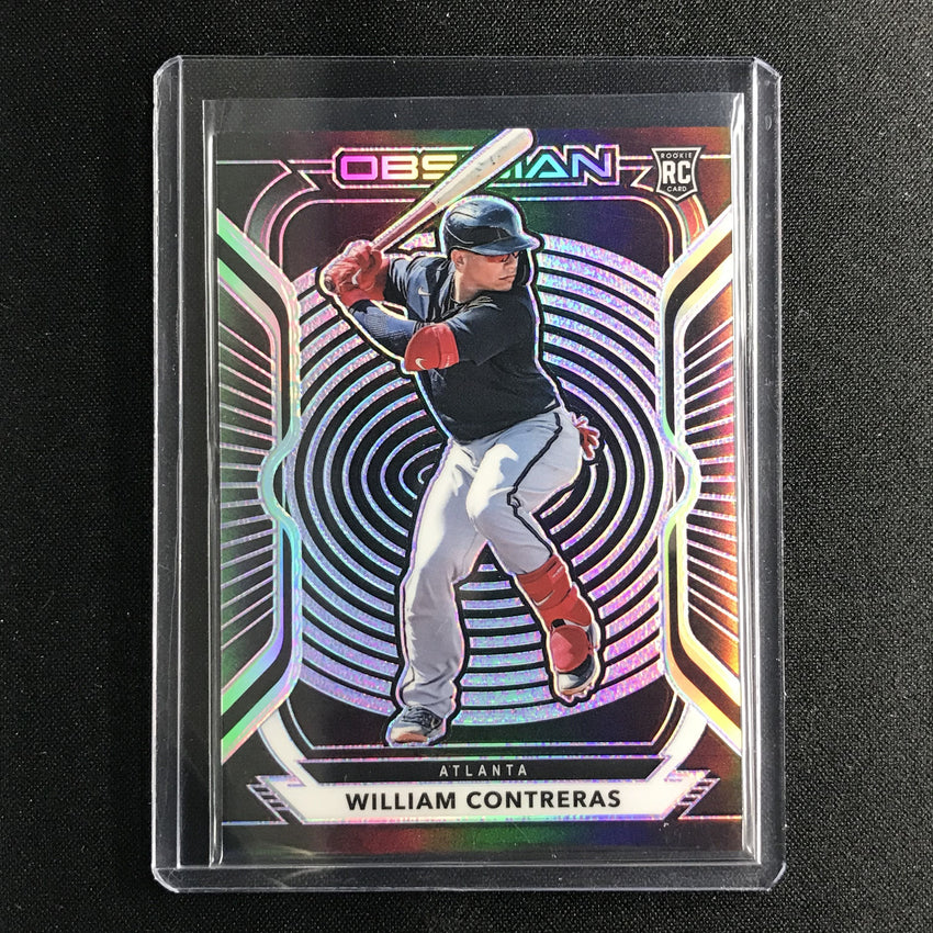 2021 Chronicles William Contreras Obsidian Rookie Electric Etch Purple 35/99
