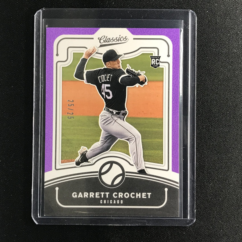 2021 Chronicles GARRETT CROCHET Classics Rookie Purple 25/25