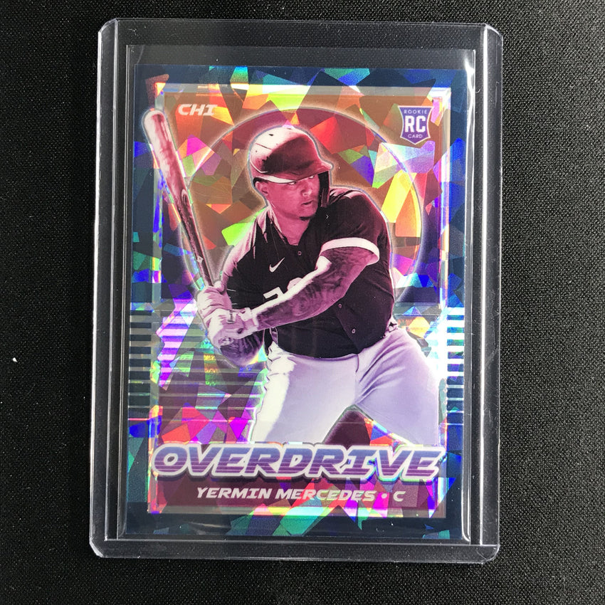 2021 Chronicles Yermin Mercedes Overdrive Rookie Blue Ice 2/25