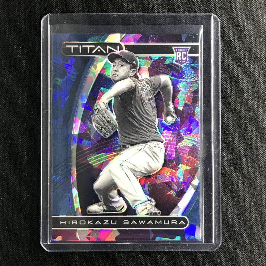 2021 Chronicles Hirokazu Sawamura Titan Rookie Blue Ice 2/25